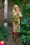 Mila dress - viscose- jungle vibes Tantilly 