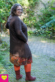 Noa Nova vest- donkerbruin- de ultieme bestseller!-viscose! cardigan Tantilly 