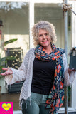 Tantilly's rayon sjaal - bloemenpracht Scarves Tantilly 