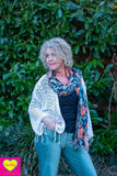 Tantilly's rayon sjaal - bloemenpracht Scarves Tantilly 