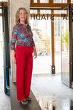 Tantilly's Ultimate pants - casual & chique- red pants Tantilly 