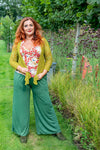 Nova pants- Tantilly's new all-year pants- vintage green pants Tantilly 