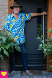 Nieuw! - mannenoverhemd- hola hola blue