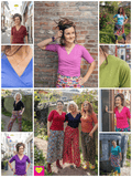 Set aanbieding van 50's pants, en wrap top naar keuze voor 69 euro! Tantilly 