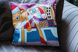 Pillow cover embroidery - cotton - el salvador gift Tantilly 