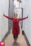 Maddie jurk- katoen- najaarscollectie winter dresses Tantilly 