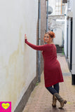 Maddie jurk- katoen- najaarscollectie winter dresses Tantilly 