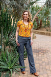 Belize pants - Tantilly's Ultimate pants- casual & chique -dark grey jeans style pants Tantilly 