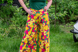 Boho Malana pants- happy fruit - bohemian style pants Tantilly 