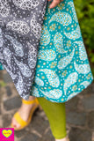 Legging mosgroen - viscose stretch- draagcomfort en kleurplezier in één ontwerp Legging Tantilly 