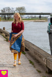 Tantilly's aanbieding set rokje, top, legging en ketting voor 124,99 euro! Geldig voor 5 dames! cadeau Tantilly 