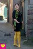 Hilde dress - new plain retro model- black Three quarter sleeves Tantilly 