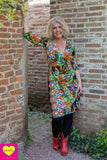 Mila dress - viscose- jungle vibes Tantilly 