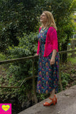 Marylin jurkje van rayon – maxi jurk- Granada Every day dress Tantilly 