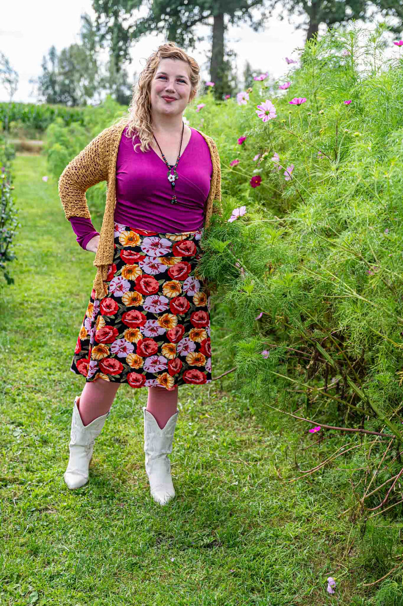 Lalelei rok - happy bees - gemaakt in Holland