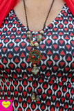 Keramiek ketting handgemaakt- uniek- pipa jewelry Tantilly 