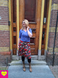 Lalelei rok - klaproos- viscose skirt Tantilly 