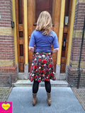 Lalelei rok - klaproos- viscose skirt Tantilly 