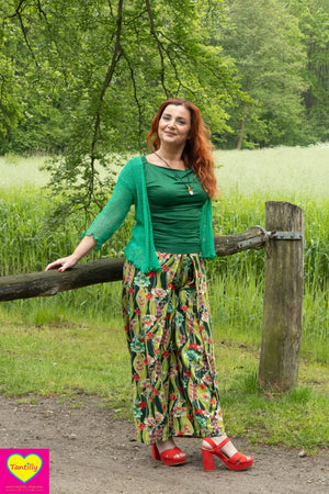 Boho Malana broek -boswandeling- luchtig rayon