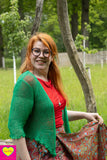 Zijden rok- unieke prints gemixt! -Red Hood skirt Tantilly 