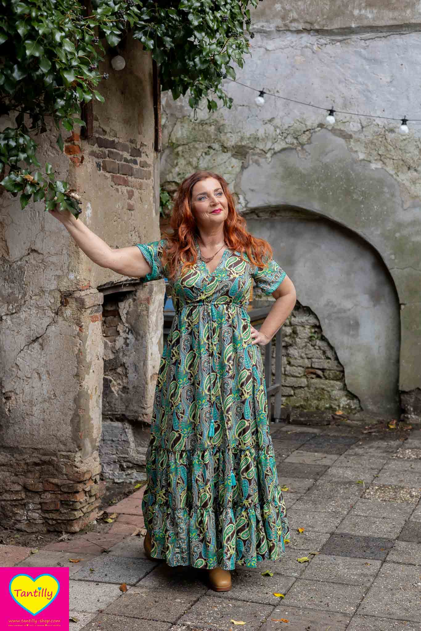 Boho maxi jurk- gemaakt door Tantilly lorin