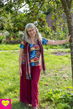 Nova pants – Tantilly’s nieuwe all-year pants- bordeaux pants Tantilly 