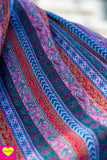 Winterse warme wintersjaal - rainbow stripes Scarves Tantilly 