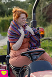 Winterse warme wintersjaal - warm stripes Scarves Tantilly 