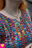 Devi jurk- katoen- DNA Three quarter sleeves Tantilly 