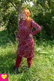 Chantal dress - skylaxy bordeaux Every day dress Tantilly 