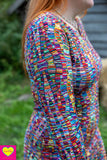 Devi jurk- katoen- DNA Three quarter sleeves Tantilly 