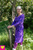 Martinique jurk- trots als een pauw- travelstof Every day dress Tantilly 