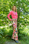 Cotton stretch wrap top - long/short sleeves- new pink 2024 shirt Tantilly 