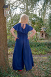 Anastasia jumpsuit - dark blue- made by Tantilly Made by tantilly tantilly 