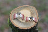 Handmade brown owl - Macrame earrings jewelry Tantilly 