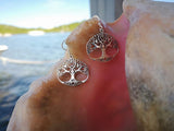 Big Tree of life mix roots - sterling silver earrings jewelry Tantilly 