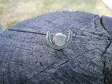 Silver Ring Sun-Moon - moonstone / turquoise / labradorite jewelry Tantilly 