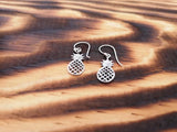 Classic Pineapple - sterling silver earrings jewelry Tantilly 