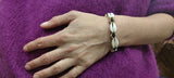 Handmade Steanless Steal shell Bracelets- White Shell Infusion jewelry Tantilly White Shell Infusion 