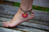 Ankle Strap- Handmade macrame - forest vibe jewelry Tantilly 