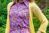 New lilou dress- butterfly aurora purple Every day dress Tantilly 