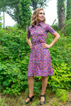 New lilou dress- butterfly aurora purple Every day dress Tantilly 