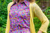 Ikat cardigan -choose your color- all year vest cardigan Tantilly Mais yellow 