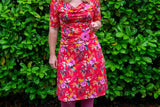 Martinique dress - made by Tantilly - Caribbean red Every day dress Tantilly 