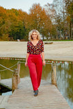 New Twisted stretch wrap top- 3/4 sleeves-heart retro print- made by Tantilly Twisted top Tantilly 