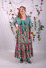 Boho maxi silk dress made by Tantilly - magika Every day dress Tantilly 