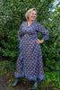 Royal maxi dress made by Tantilly - star paisley Every day dress Tantilly 