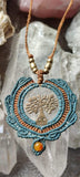 Handmade Macramé Necklace - tree of life jewelry Tantilly 