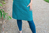 New ocean dress 100% cotton - retro drops - last size high summer clothes Tantilly 