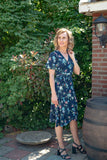 NEW!! Summer flamenco wrap dress rayon - happiness in a dress Wrap dress Tantilly 